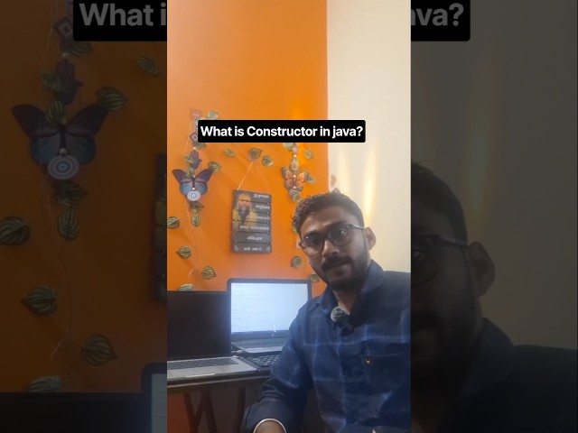 8- what is Constructor in java ? 💻💻