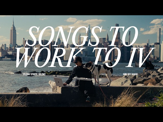 the kind of music that makes working feel cinematic