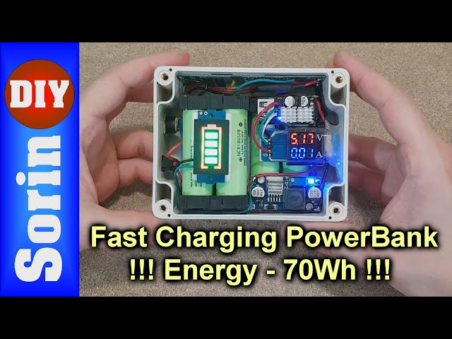 DIY Fast Charging PowerBank - 70Wh (AFC, QC2.0, QC3.0, FCP/SCP)