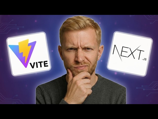 Next.js vs Vite 2026 | Fullstack-Framework vs. Schneller Bundler