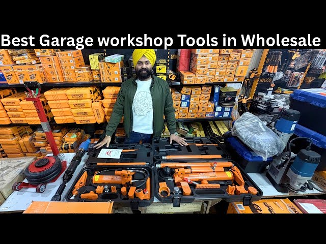 Complete Garage Setup | Hydraulic Tools, Pneumatic Jack & Workshop Tools