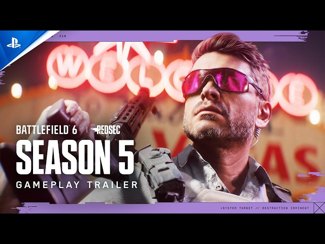 Battlefield 6 - Season 5: Las Vegas Gameplay Trailer | PS5 Games