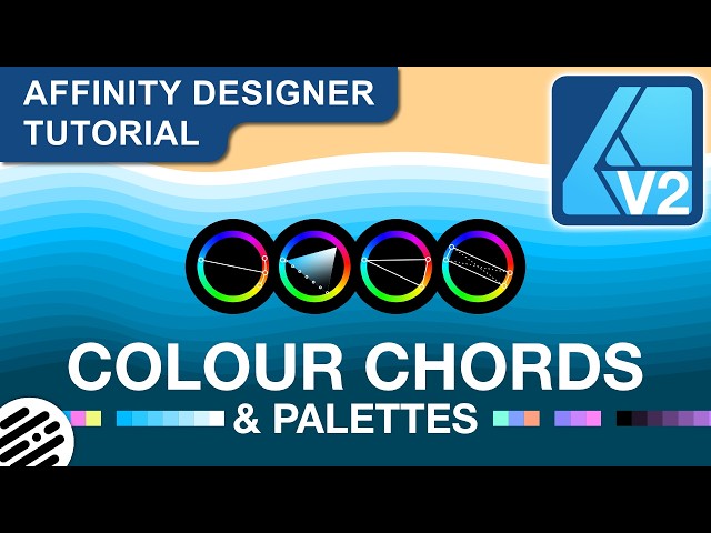 Affinity Designer Tutorial: How to Create Colour Chords & Palettes
