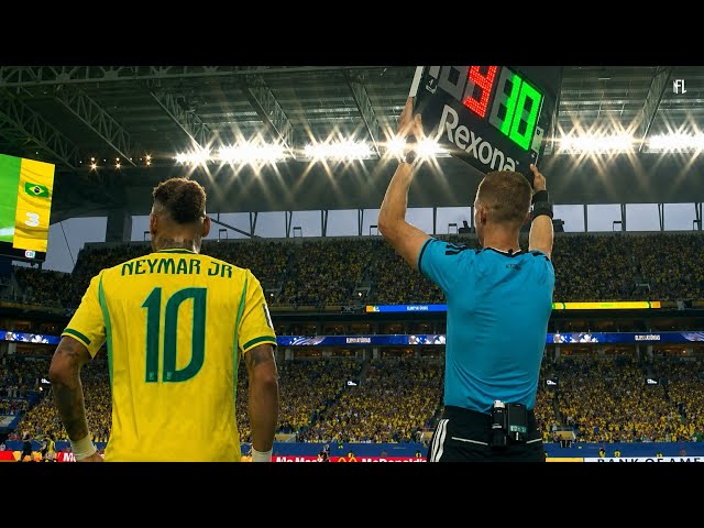 Neymar's First Steps Back 🇧🇷 vs Scotland  | Every  Touch and skill