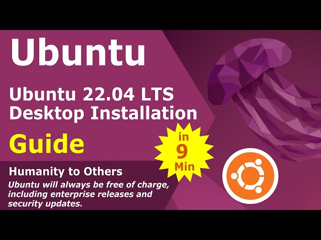 Ubuntu 22.04 LTS Desktop Installation Guide | How to Install Ubuntu with Manual Partitioning