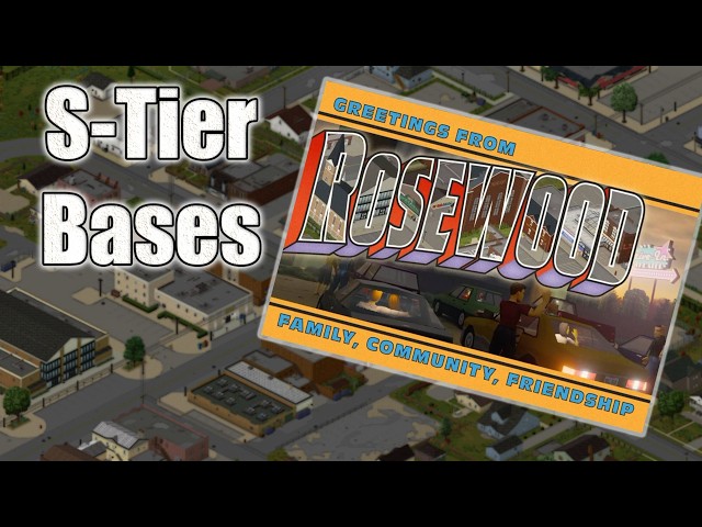 These base locations are PERFECT for a beginner or veteran in Rosewood | Build 42 Stable