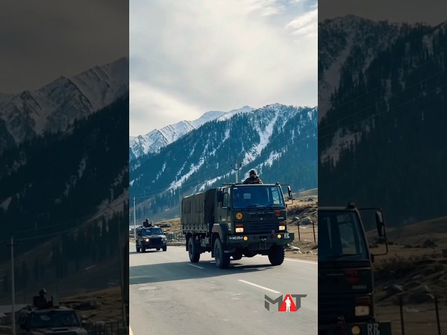 Assam Rifles Convoy in Manipur 🇮🇳🔥 | Har Aspirant Ka Ek Hi Sapna 💪 | #shorts