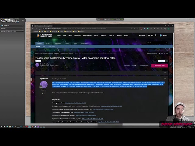 Building RetroMags - Part 1 - Live Stream: LaunchBox / Big Box Theme Workshop