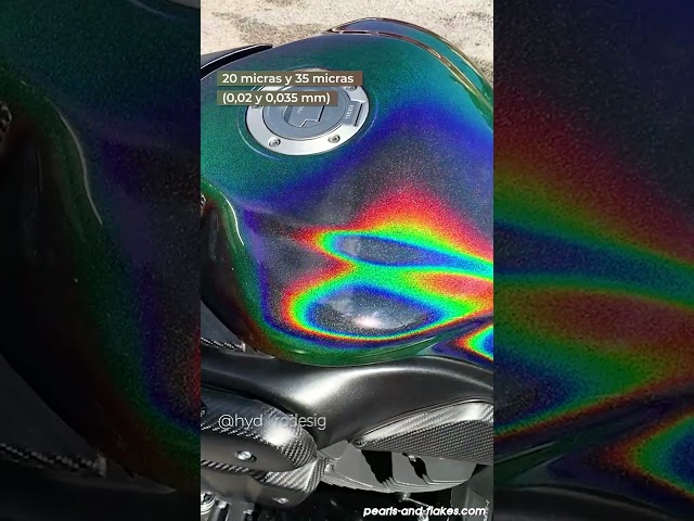 Pintura moto holográfica ARCO IRIS 35 micras STARDUST