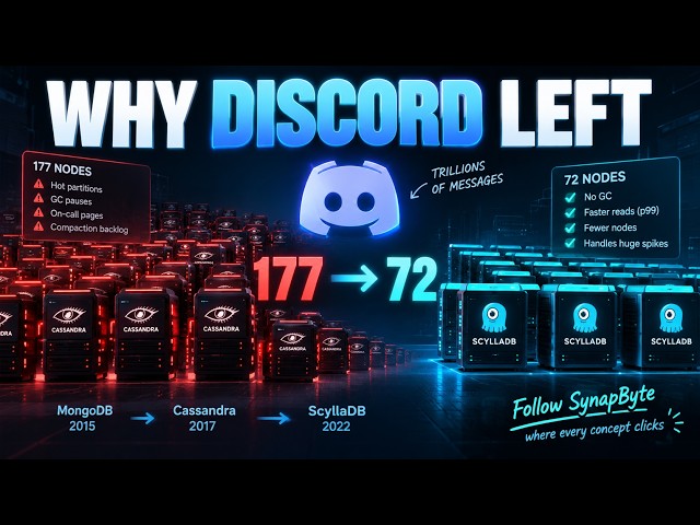 Discord Stores Trillions of Messages. Here's Why They Ditched Cassandra