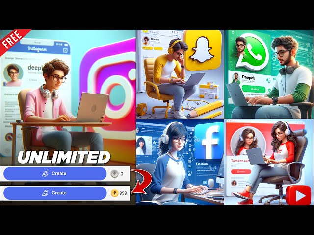 How to create Instagram Viral 3D Ai Social media Images | Bing image creator tutorial FREE | Bing ai