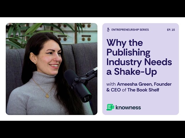 Ameesha Green: Founder & CEO of The Book Shelf | The Vault of Knowledge (EP. 15)