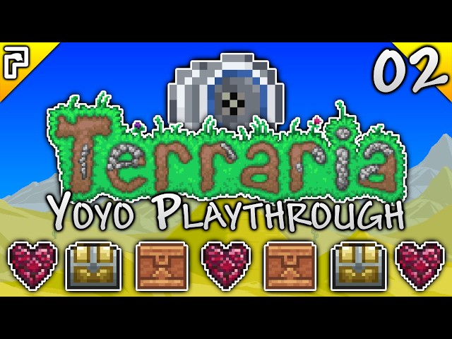 I found the RALLY YOYO unexpectedly in Terraria... also, A CRAZY AMOUNT OF LOOT!