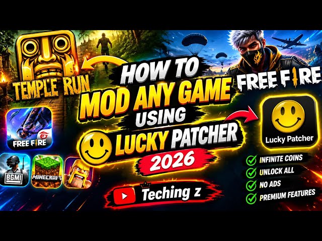 How to mod any game using lucky patcher | luckey patcher download 