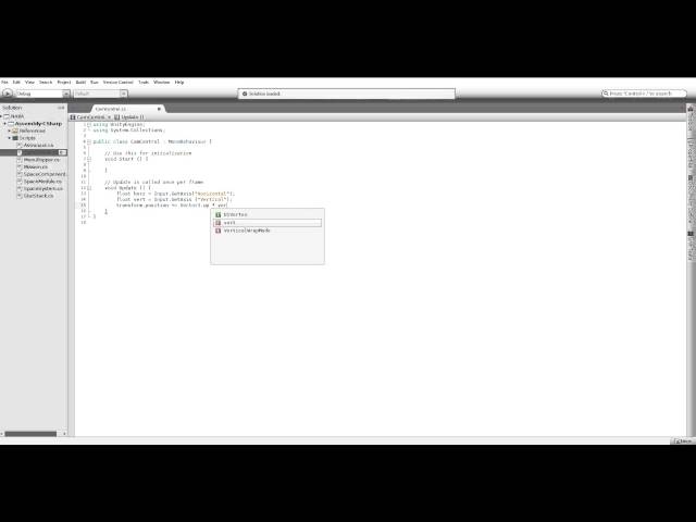 Let's Program: Basic Camera Controller in Unity