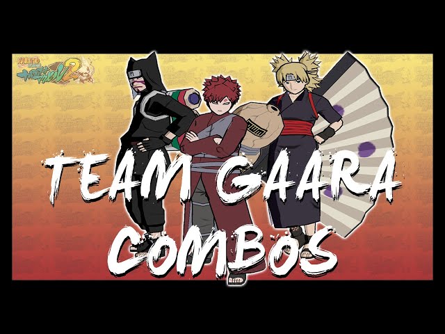 [NA2] Team Gaara combos - Naruto Ultimate Ninja 5 | Accel 2