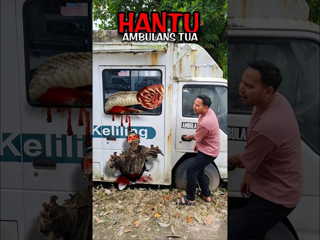 What❗Ghost in the Old Ambulance❗Here's How to Make It❗#editing #tutorial