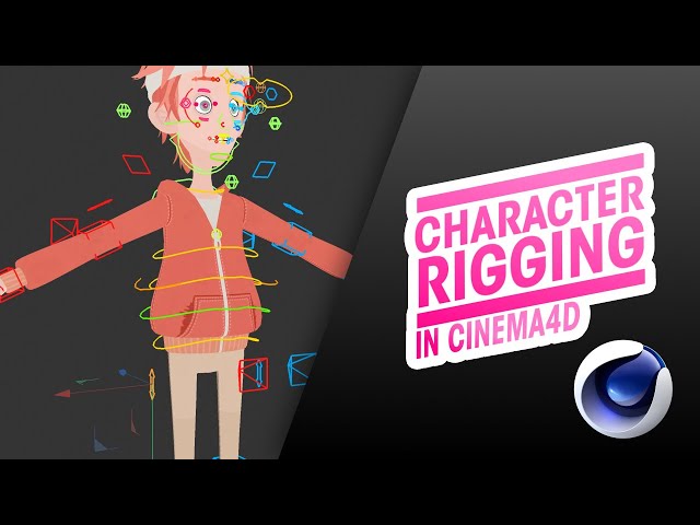 C4D : character rigging tutorial