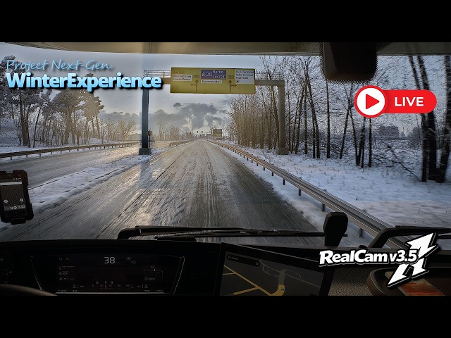 🔴 LIVE: Realistic Winter Drive in ETS2 | DLSS 5