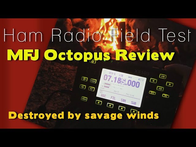 Field Testing The MFJ Octopus Antenna | Did It survive the wind? | K6UDA Radio