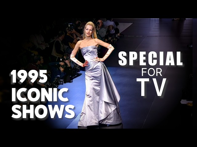 1995's ICON FASHION SHOWS 4K SPECIAL FOR TV - Canale Moda
