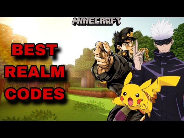 *NEW* BEST REALM CODES FOR MINECRAFT BEDROCK EDITION!
