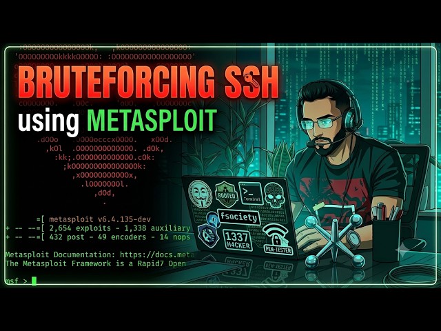 Brute Force SSH with Metasploit | Ethical Hacking & Penetration Testing Lab