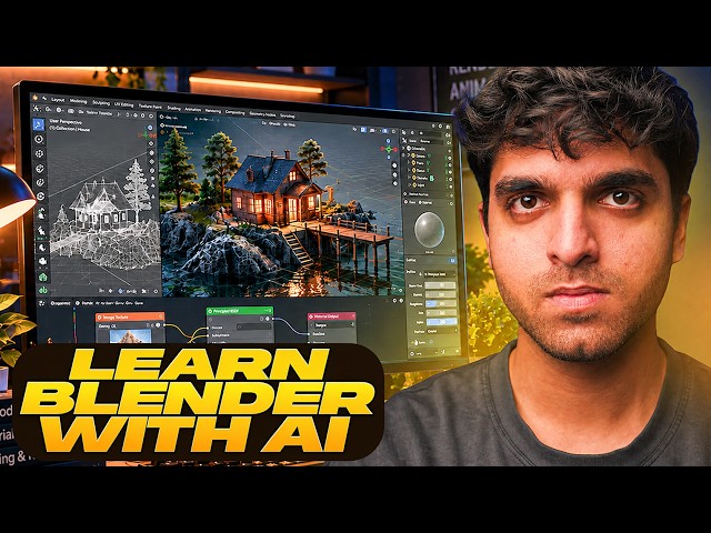 Blender 3D Full Course with AI - (Claude, Codex, OpenCode)