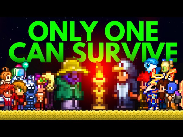 Terraria but When a Boss Dies, Vote Someone Out | Terraria Survivor