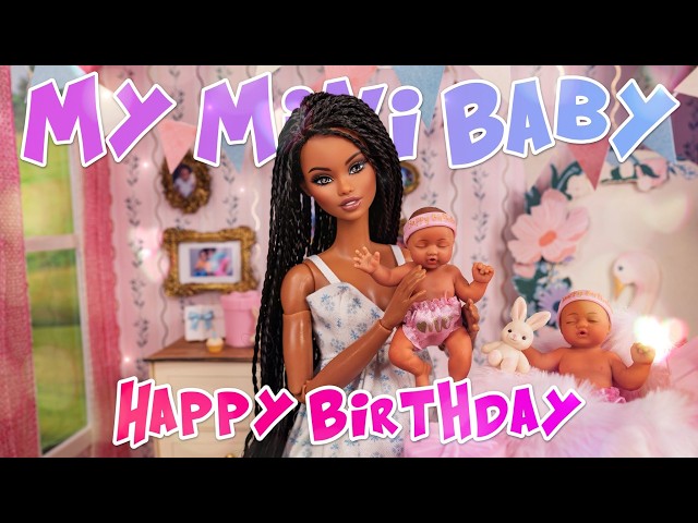 My Mini Baby Happy Birthday Series : New Accessories & DIY Birthday Box Room