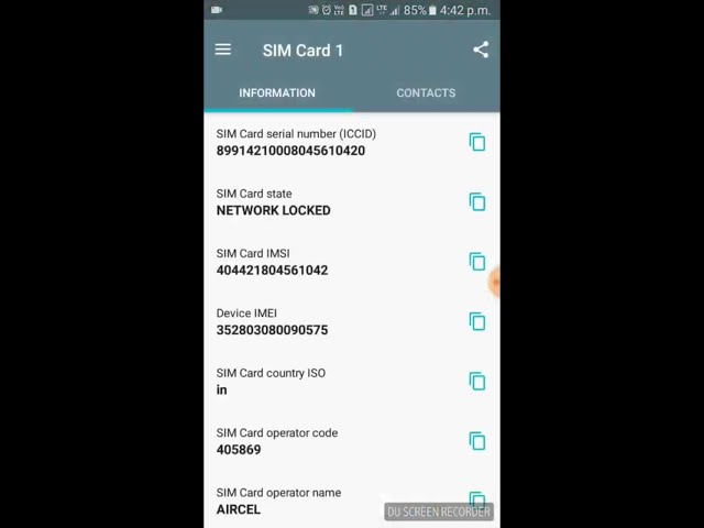 How to get any sim details use your android device 100% Worked