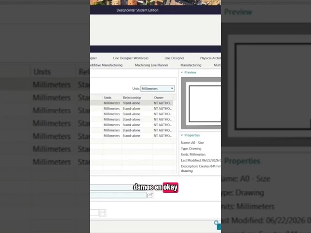 Primeros pasos para acceder y usar el entorno de dibujo técnico en Siemens NX