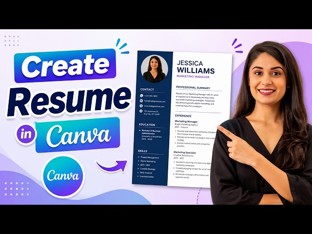 How to Create a Resume in Canva - Full Guide