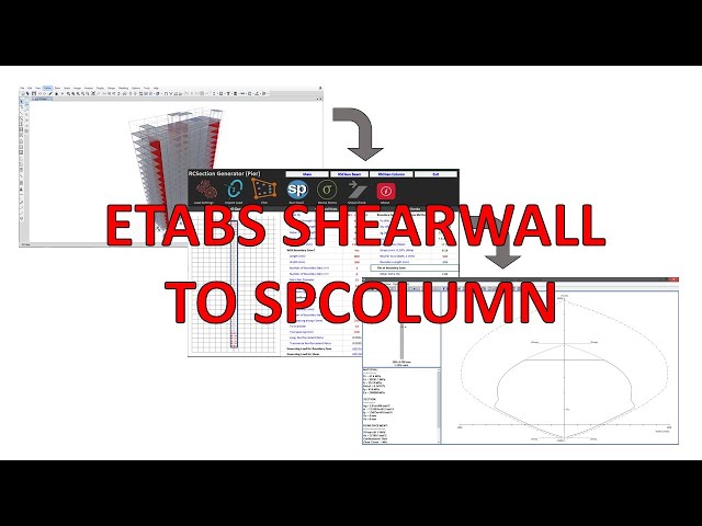 ETABS API - Shearwall Designer