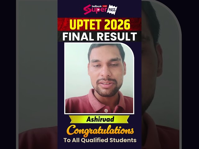 UPTET Result 2026 Qualified Student #uptetresult