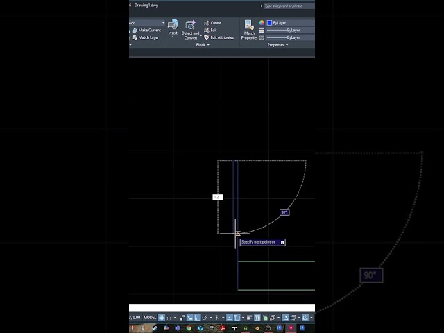How to Draw a Simple 2D Floor Plan in AutoCAD 2026 p3 #autocad #autocadblocks #autocadtutorial