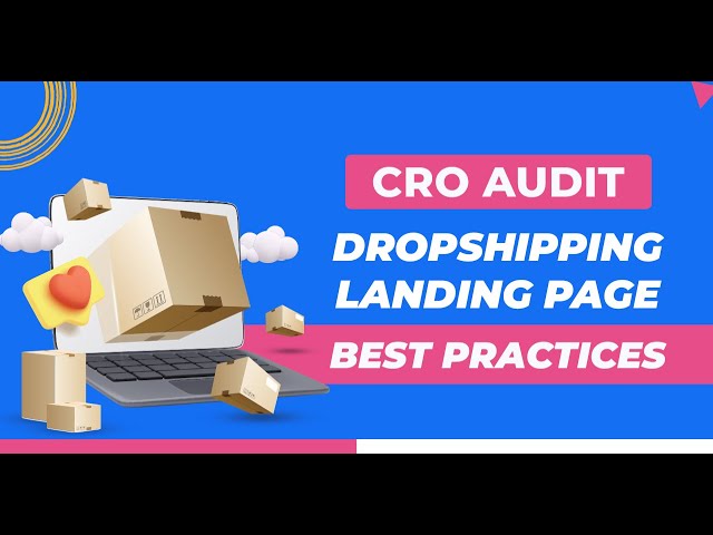 Dropshipping Landing Page Best Practices and More Landing Page Audits
