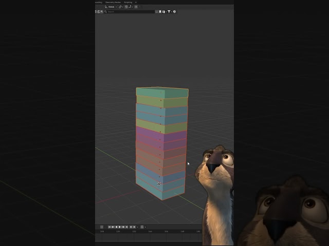 How to rotate FAST in Blender #3d #shorts