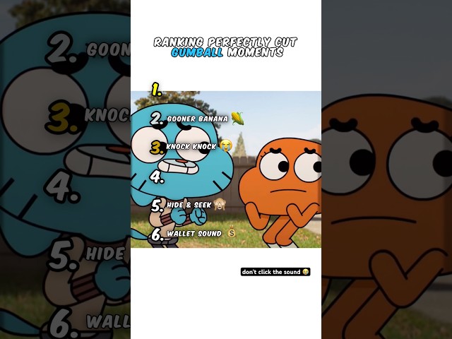 Ranking Gumball Moments π