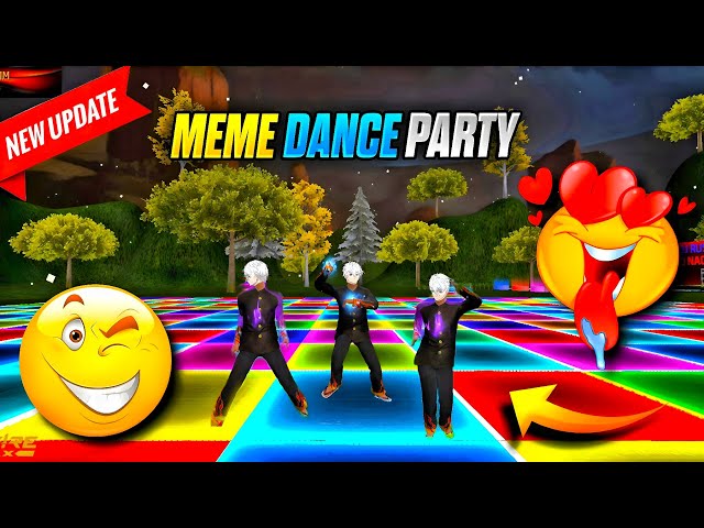 MEME DANCE PARTY NEW UPDATE | NEW MEME SONGS | MEME DANCE PARTY MAP PASSWORD | RUSHKEY