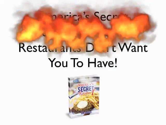 America's Secret Recipes Exposed