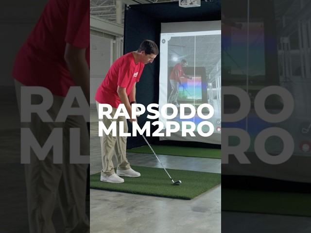 Rapsodo MLM2PRO Golf Launch Monitor Demo