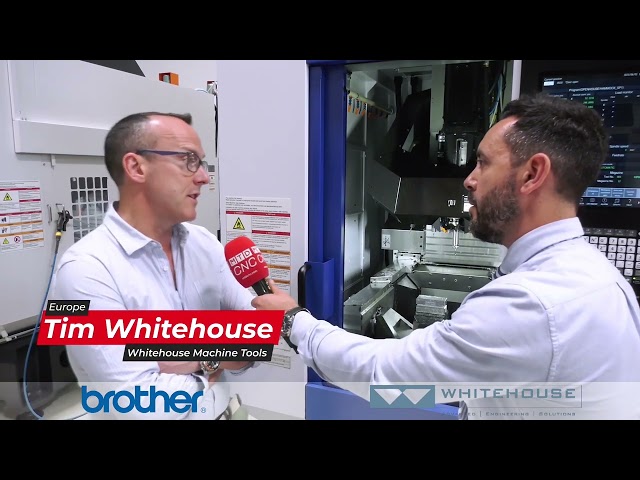 The fastest machine tools in the world - Brother at Whitehouse Machine Tools (UK&Ireland) #ukmfg