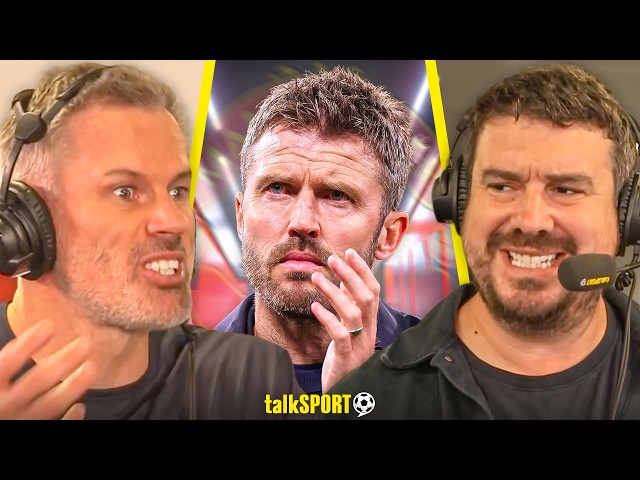 "NOT WITH CARRICK!" Jamie Carragher & Alex Crook's DYNAMIC DEBATE over Carrick's Managerial Ability!