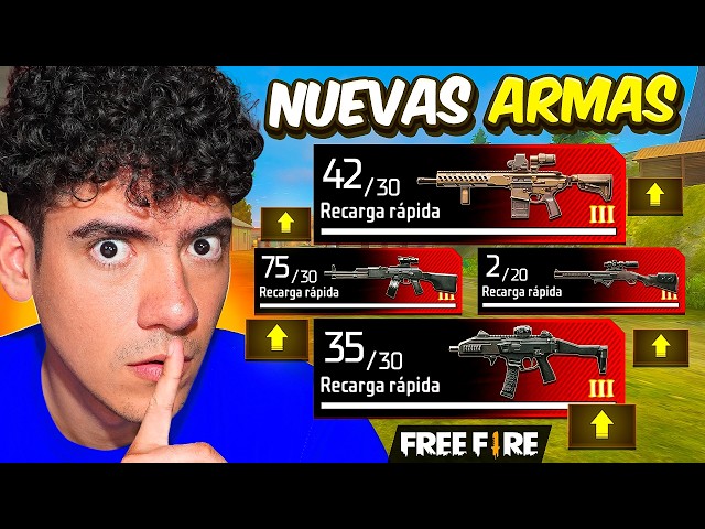 THE NEW FREE FIRE WEAPONS ARE HERE TO DESTROY THE GAME !! - TheDonato