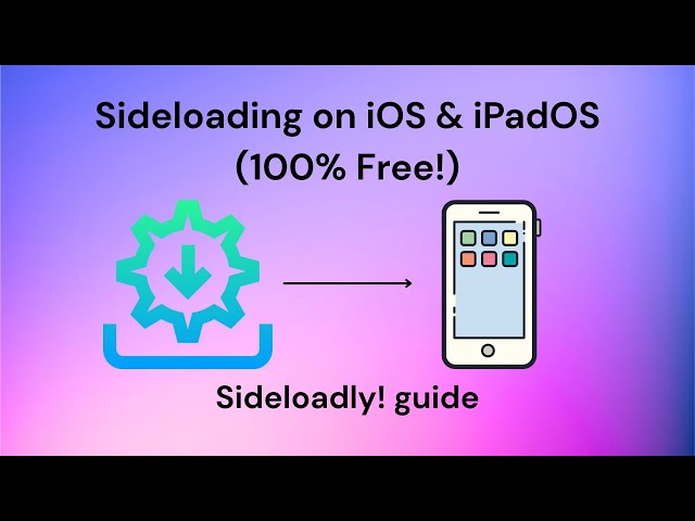 Sideloading on iOS & iPadOS (100% Free!) - Sideloadly and Appdb guide