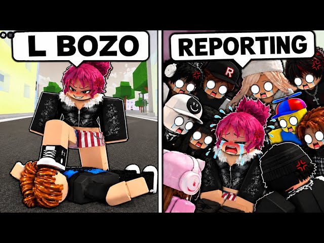 Toxic E-GIRL Reports the Whole server…💀 (MEMES) | Jujutsu Shenanigans