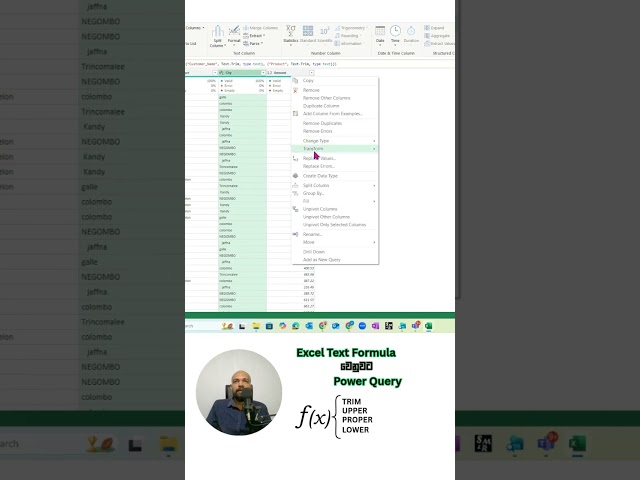 Advanced Excel : Power Query & Power Pivot V4  #exceltutorial