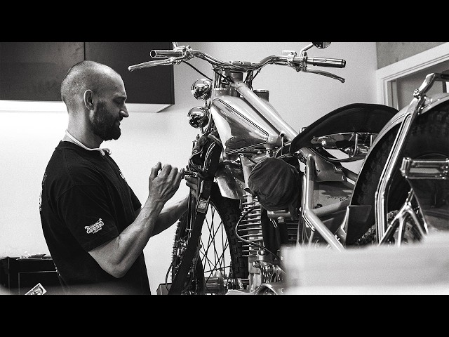 Inside the Garage of a Custom Motorcycle Builder