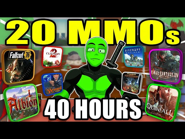 I Played 20 MMOs For 2 Hours Each To Find The Best Ones
